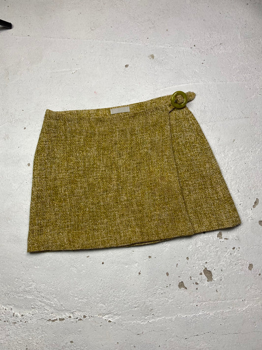 SS 96 Prada Linen Miniskirt