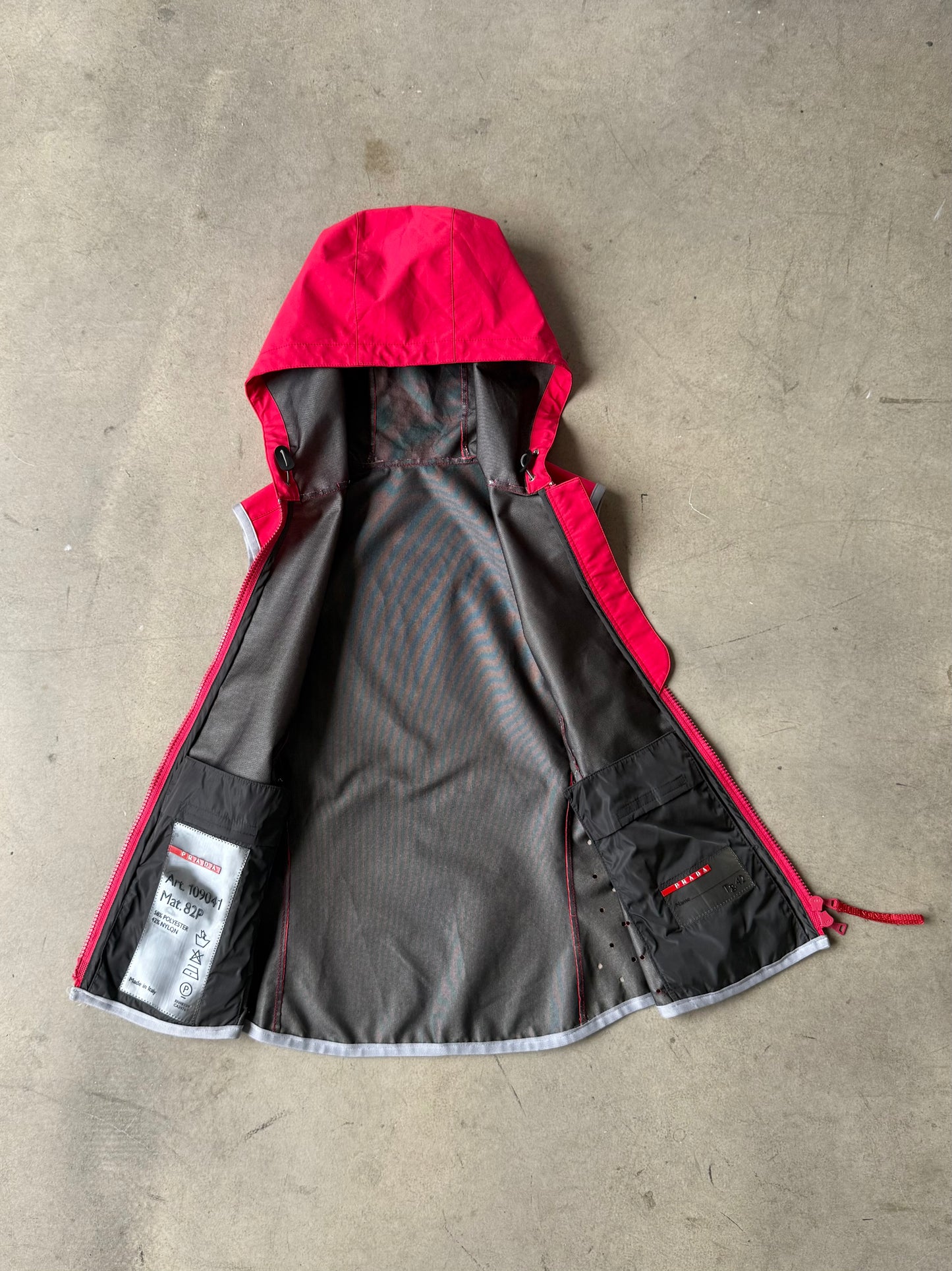 SS 00 Prada Sport Perforated Vest