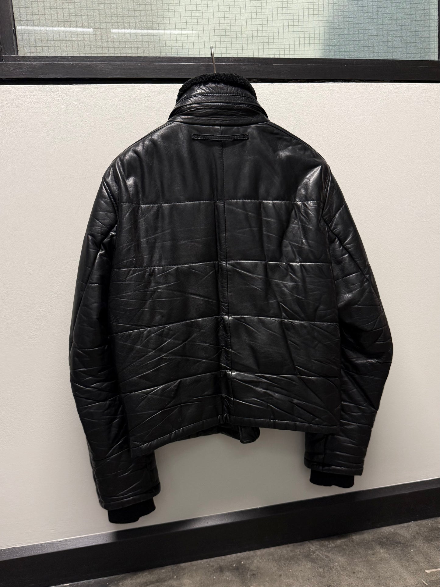 Prada Sport Padded Leather Jacket