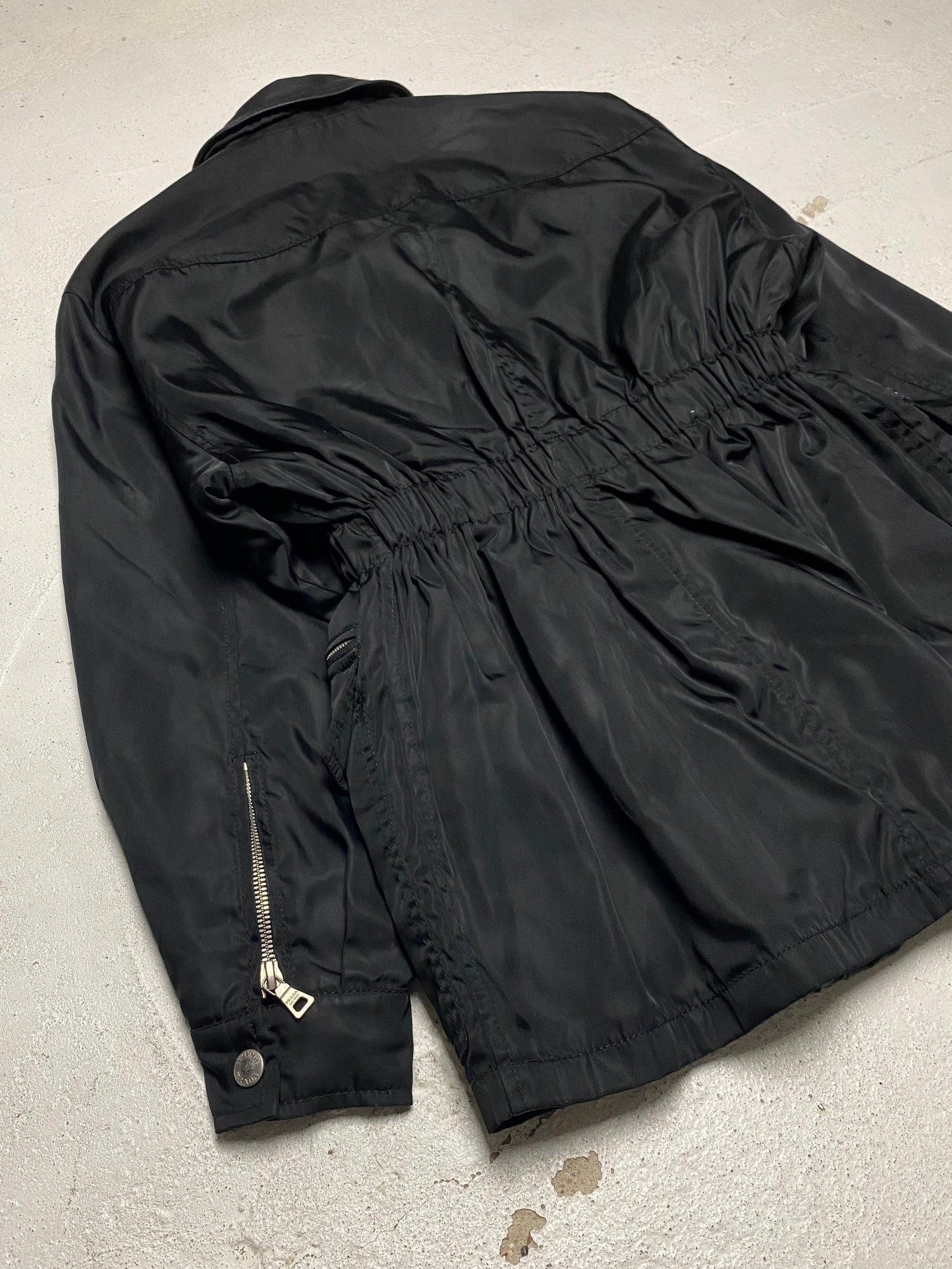 FW 94 Prada Leather & Nylon Jacket