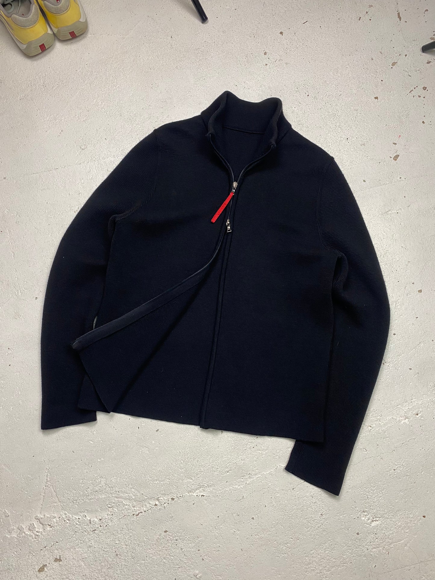 Prada Sport Full Zip Knit