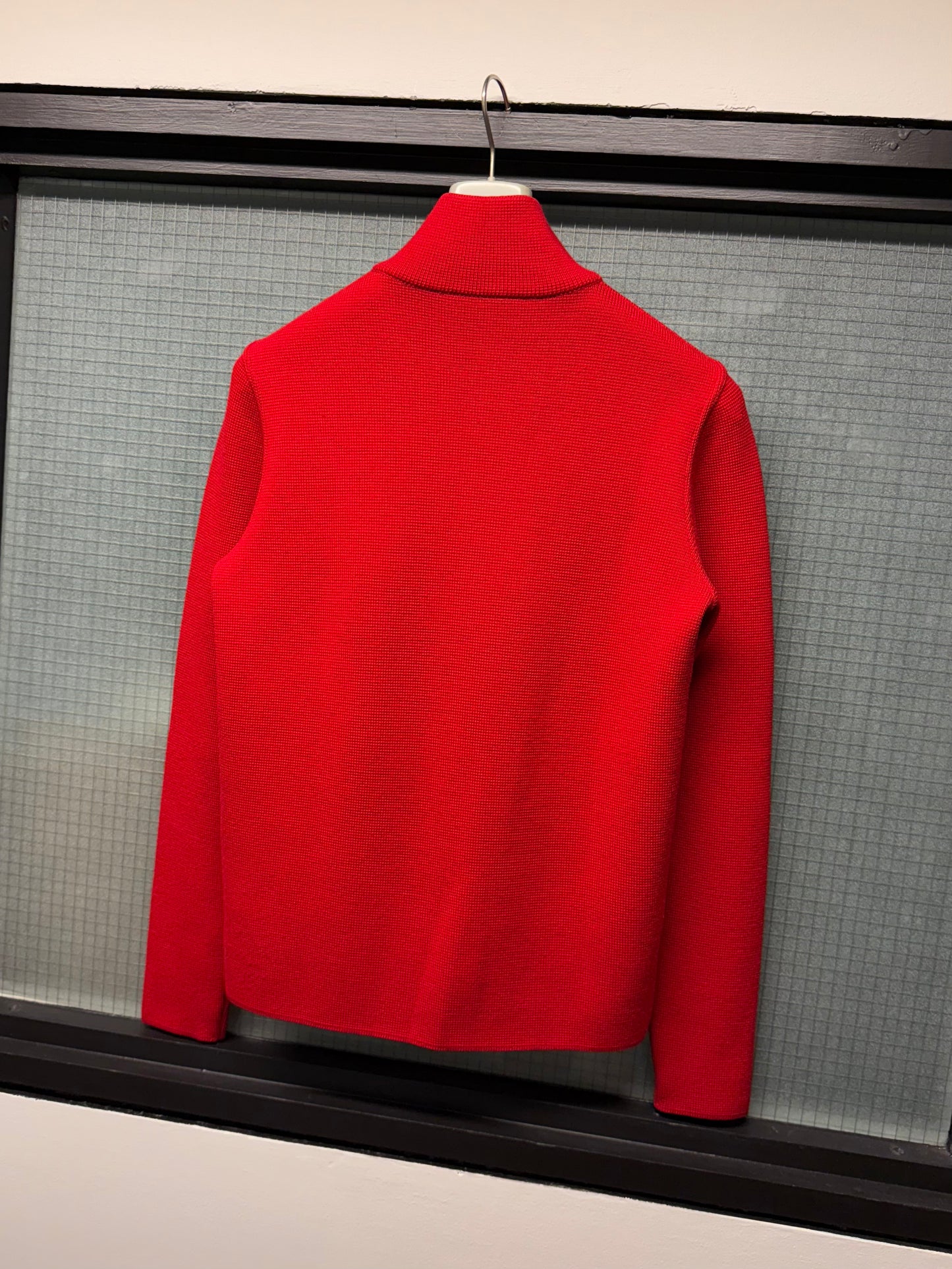 Prada Sport Wool Half-Zip Knit