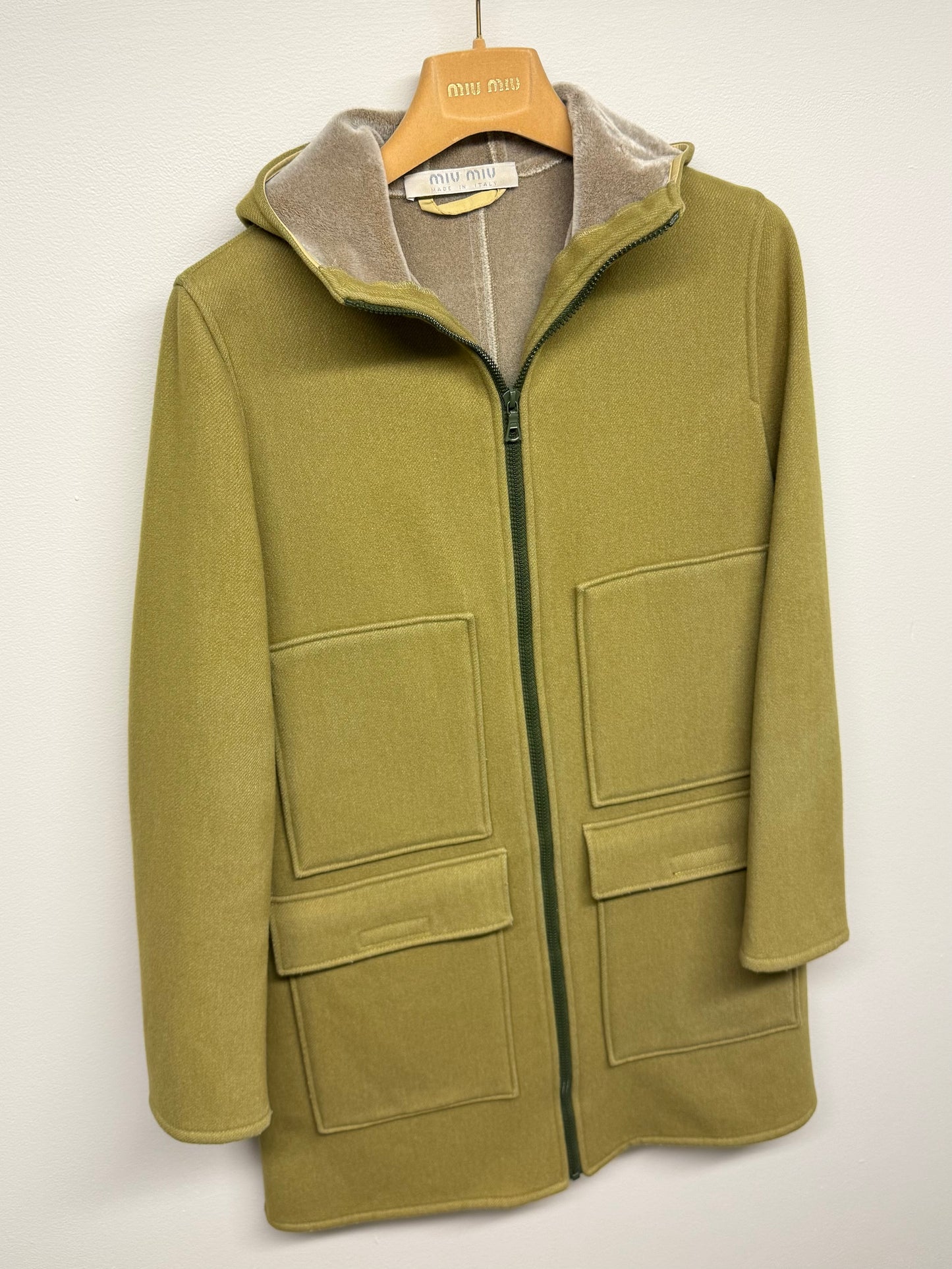 FW 99 Miu Miu Wool Coat