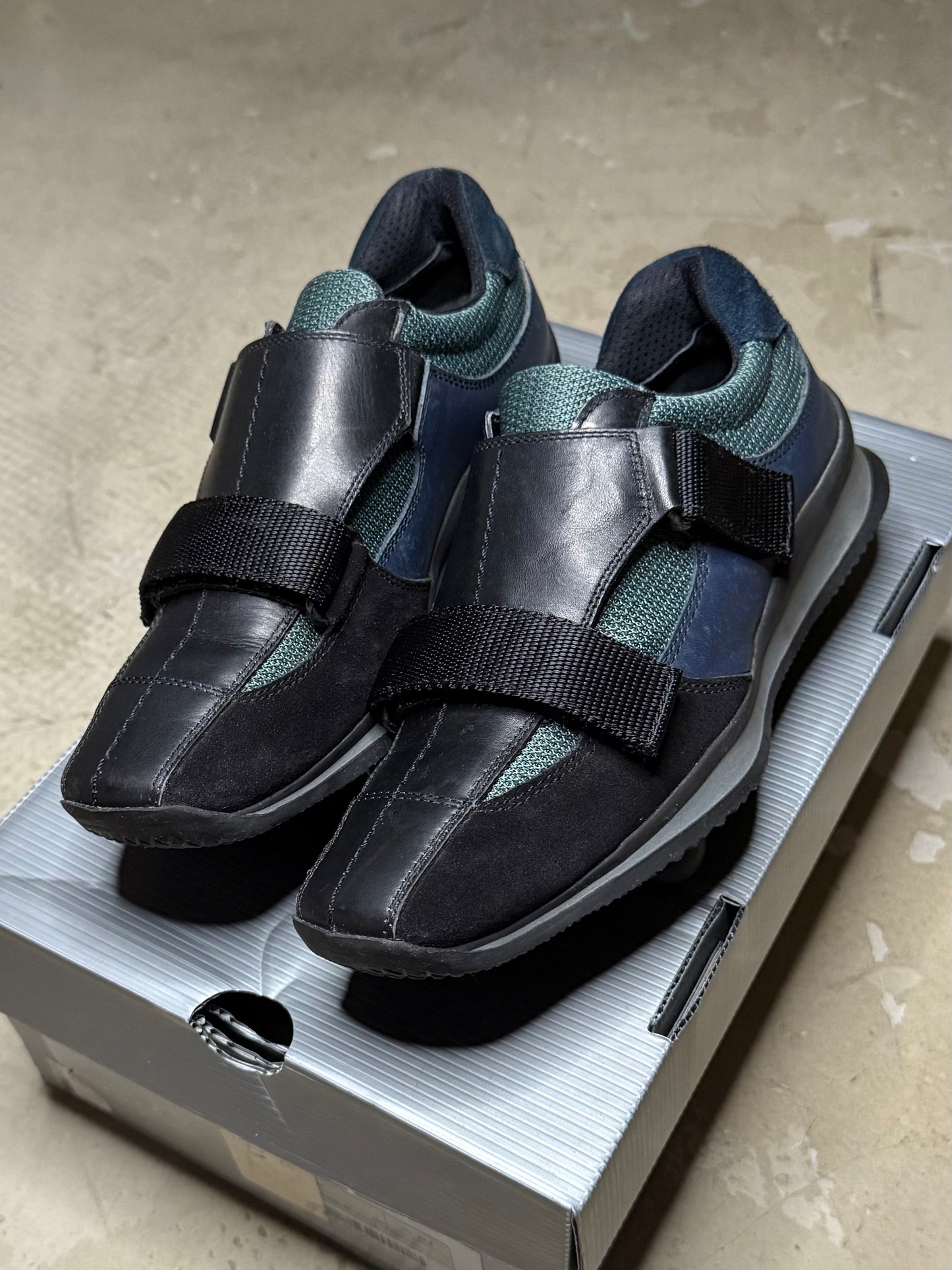 FW 02 Prada Sport Velcro Strap Trainers