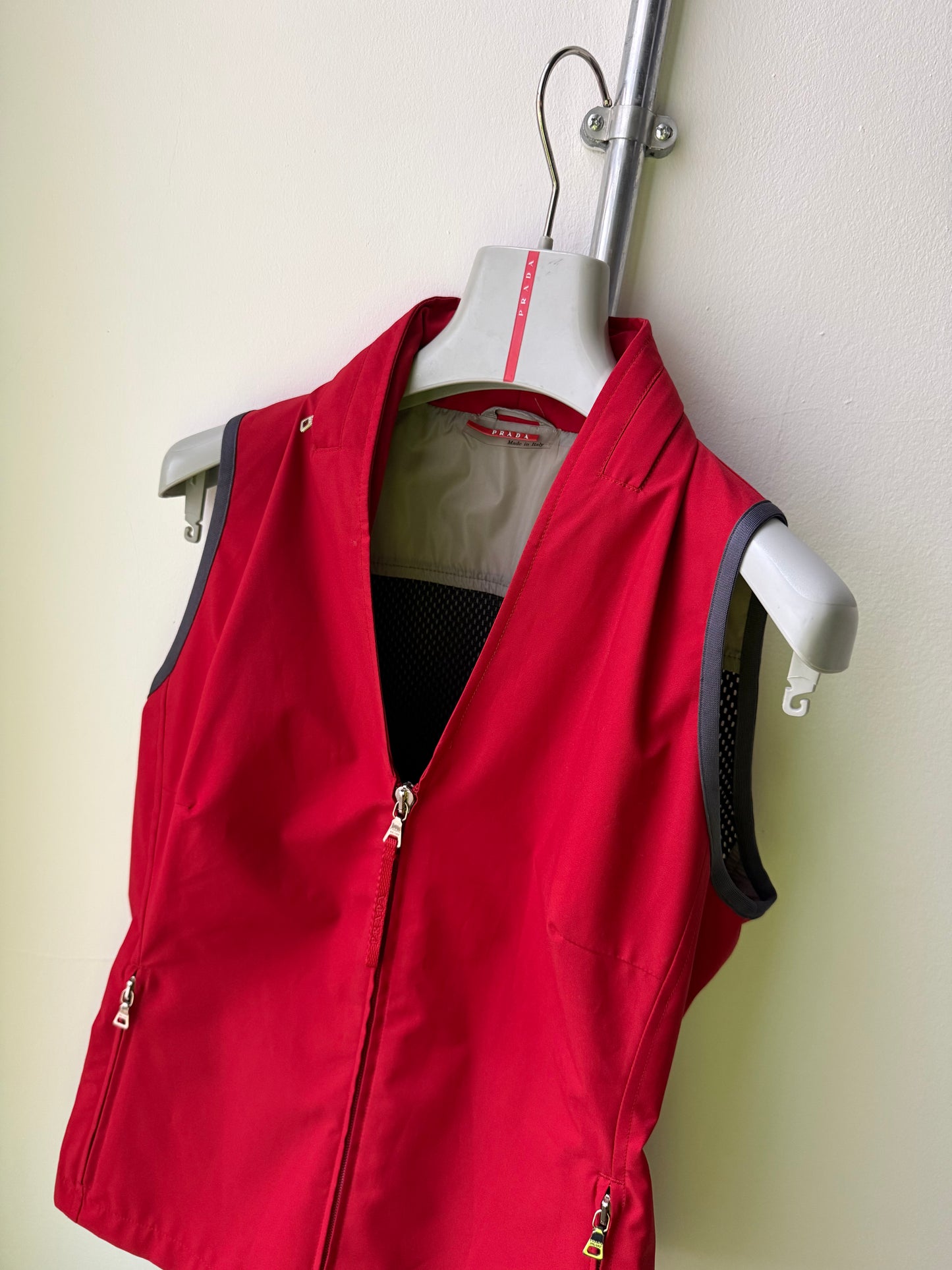 SS 00 Prada Sport Shell Vest