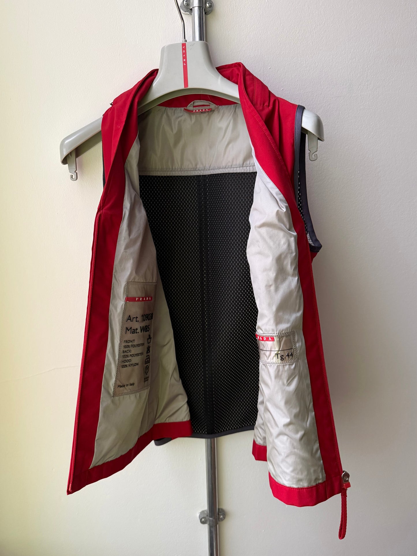 SS 00 Prada Sport Shell Vest