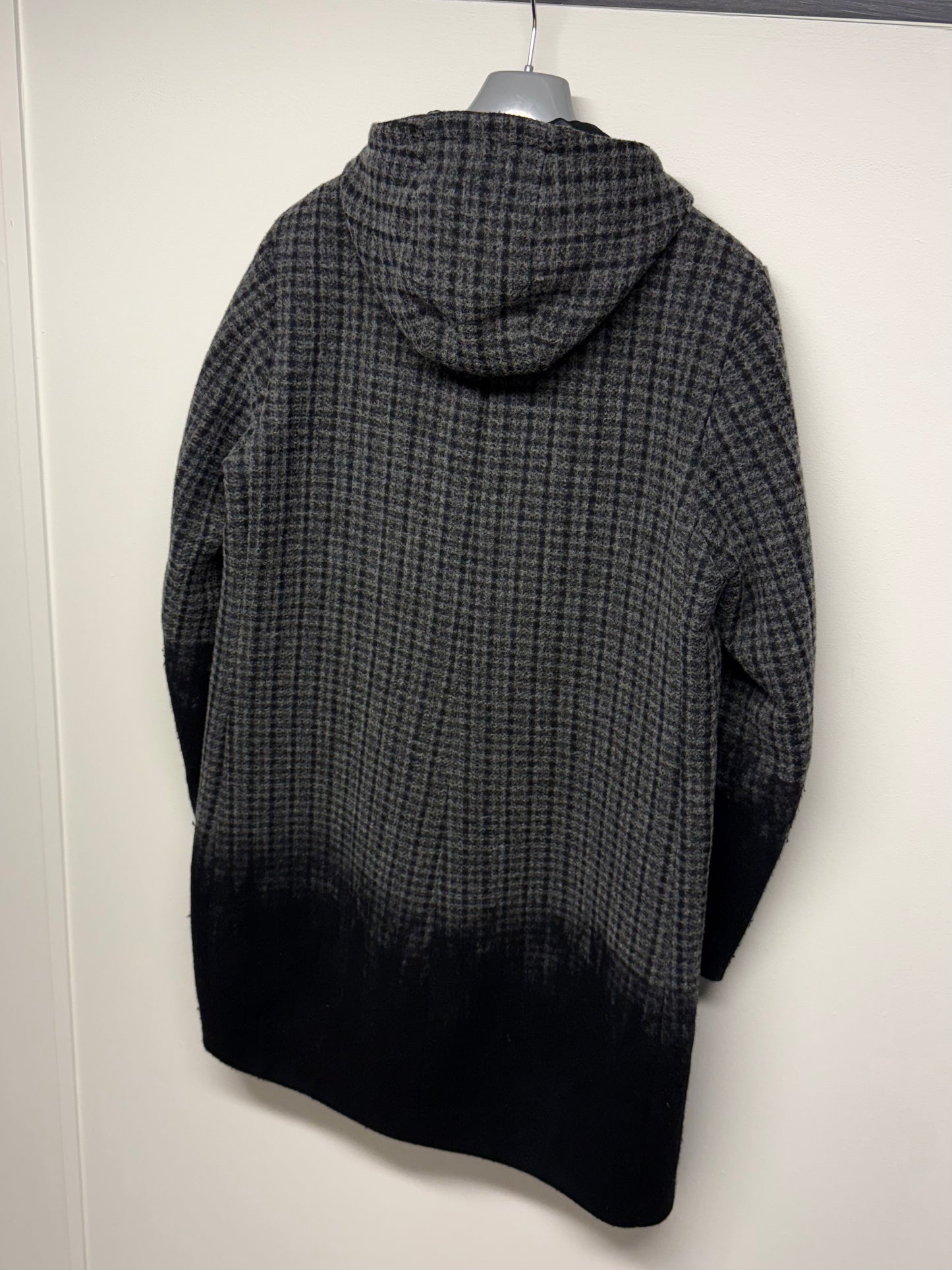 FW 07 Prada Houndstooth Wool Coat