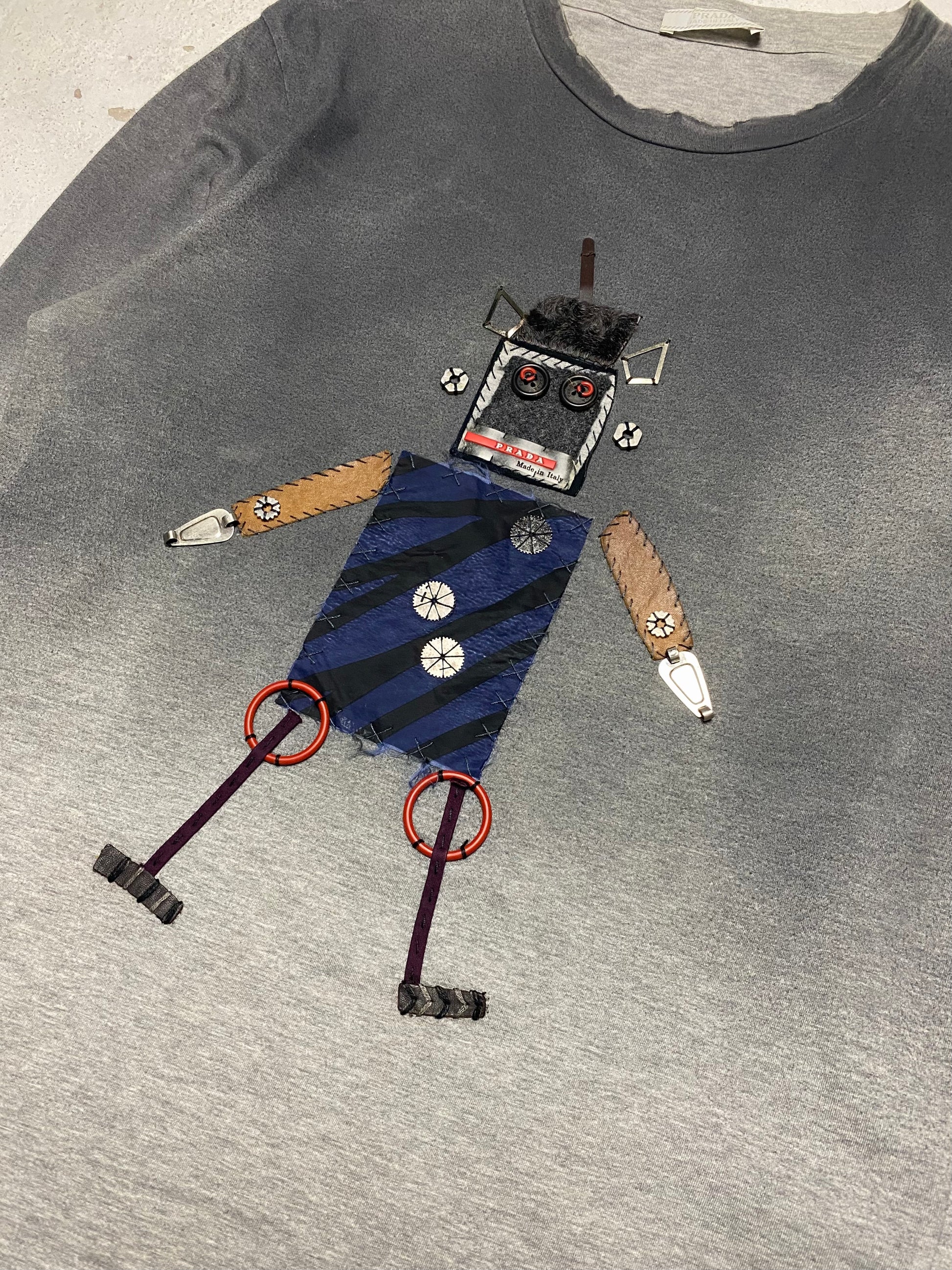 Prada robot t shirt hotsell