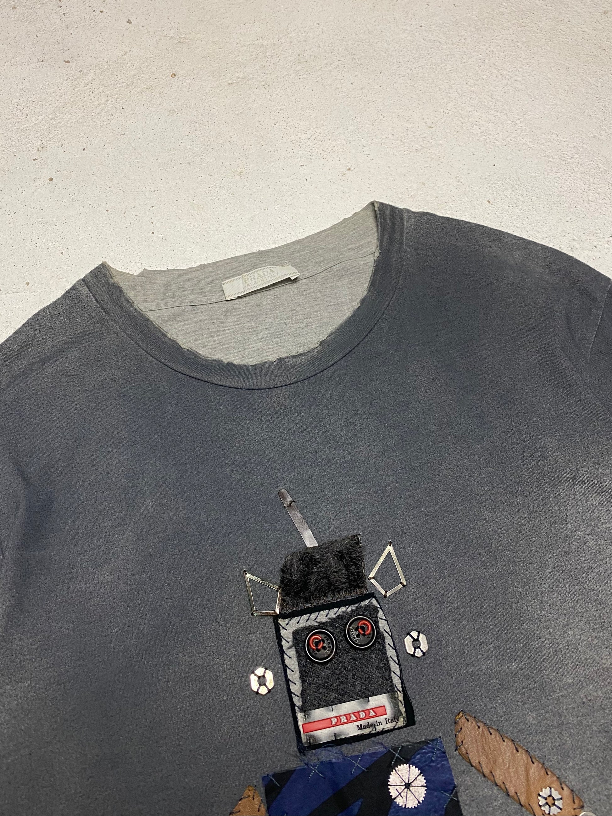 Prada robot t shirt hotsell