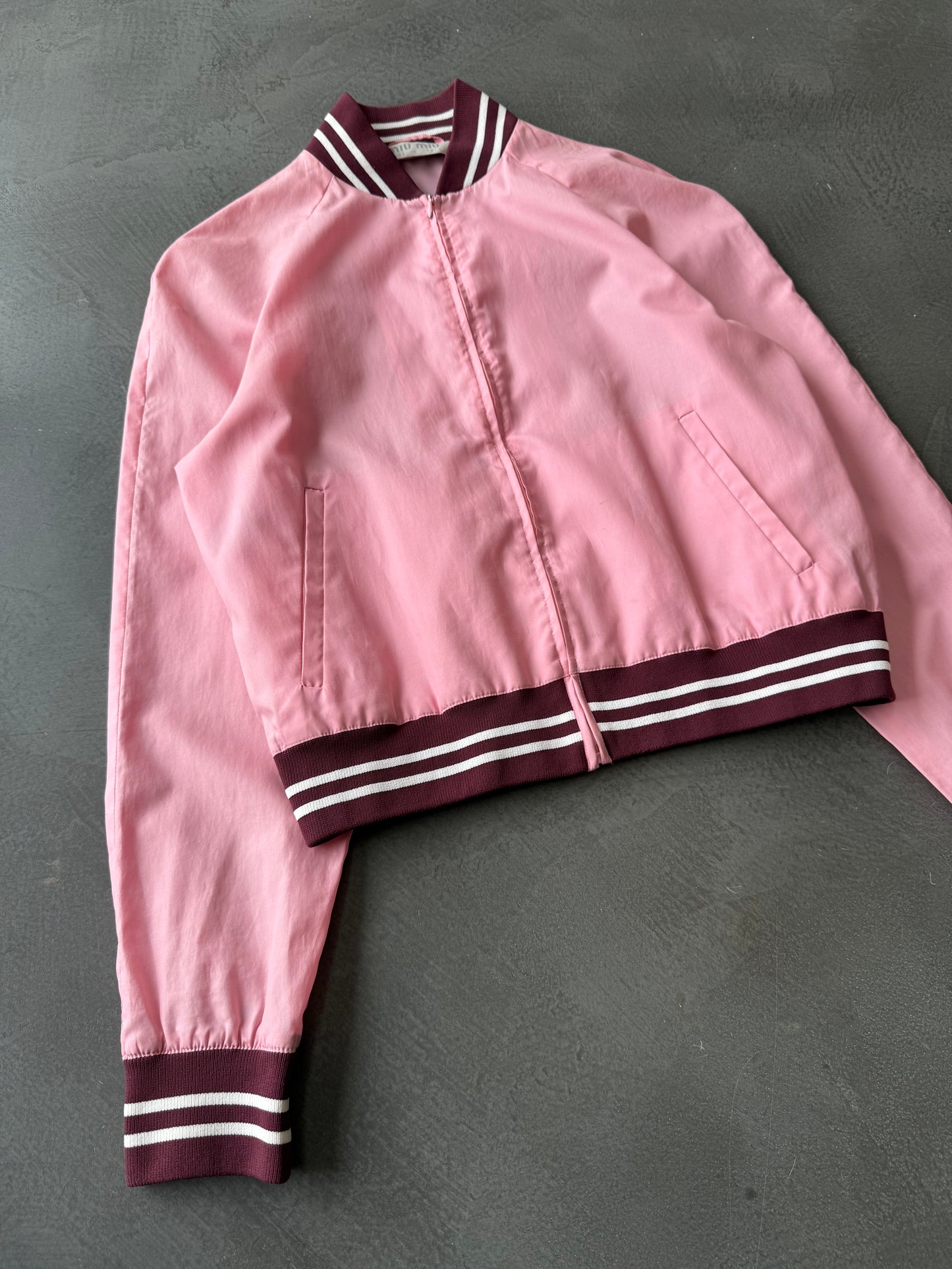 SS 00 Miu Miu Bomber Jacket