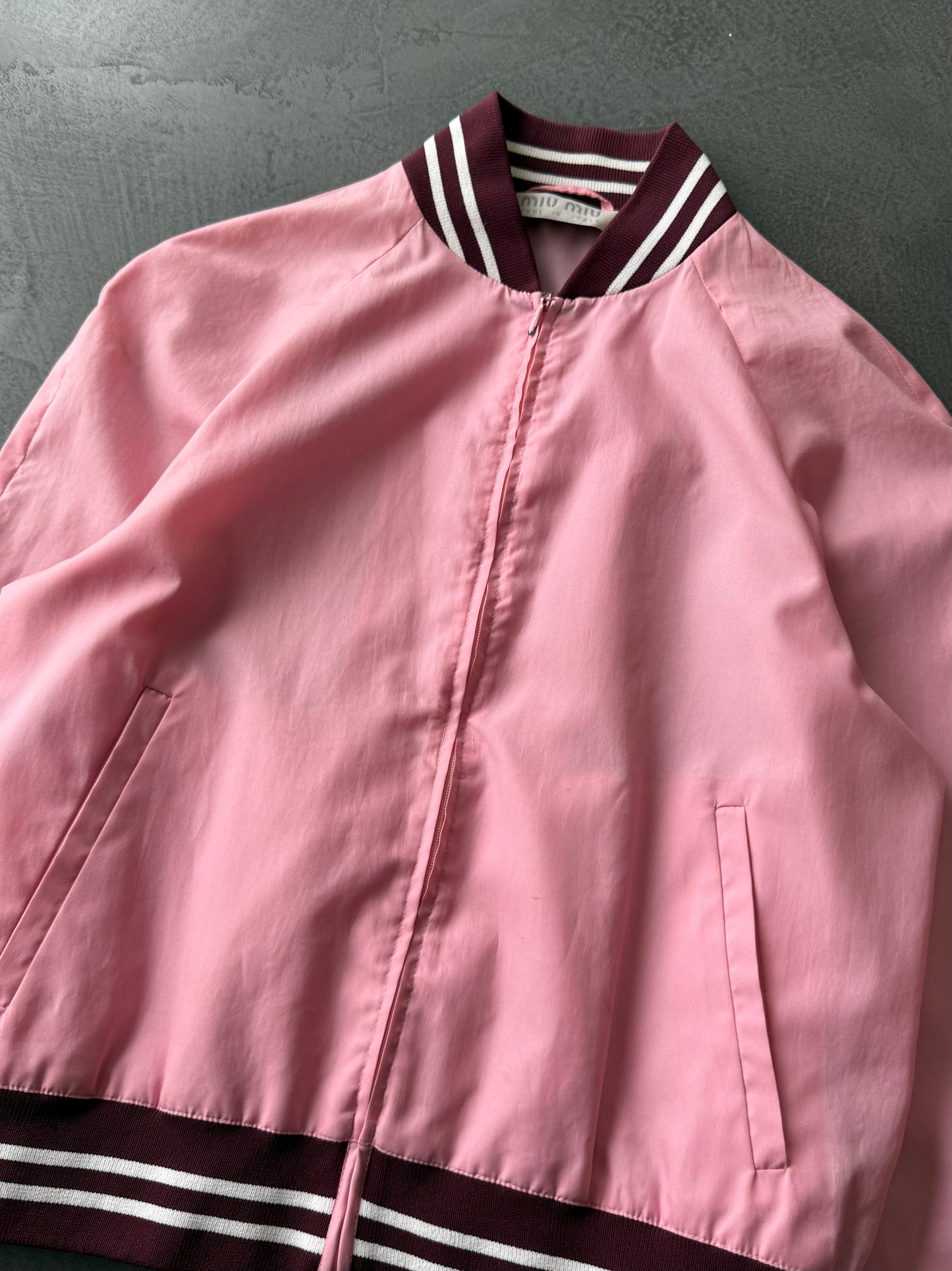 SS 00 Miu Miu Bomber Jacket