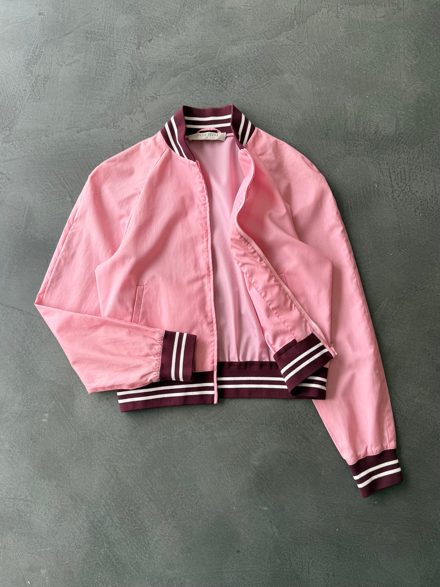 SS 00 Miu Miu Bomber Jacket