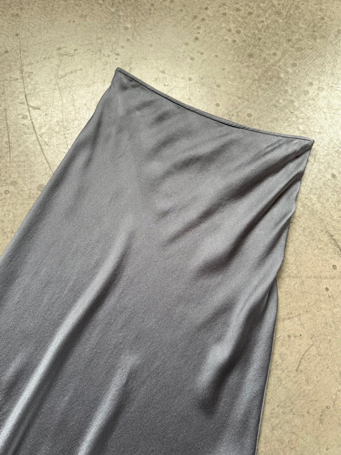 FW 97 Prada Beaded Silk Skirt