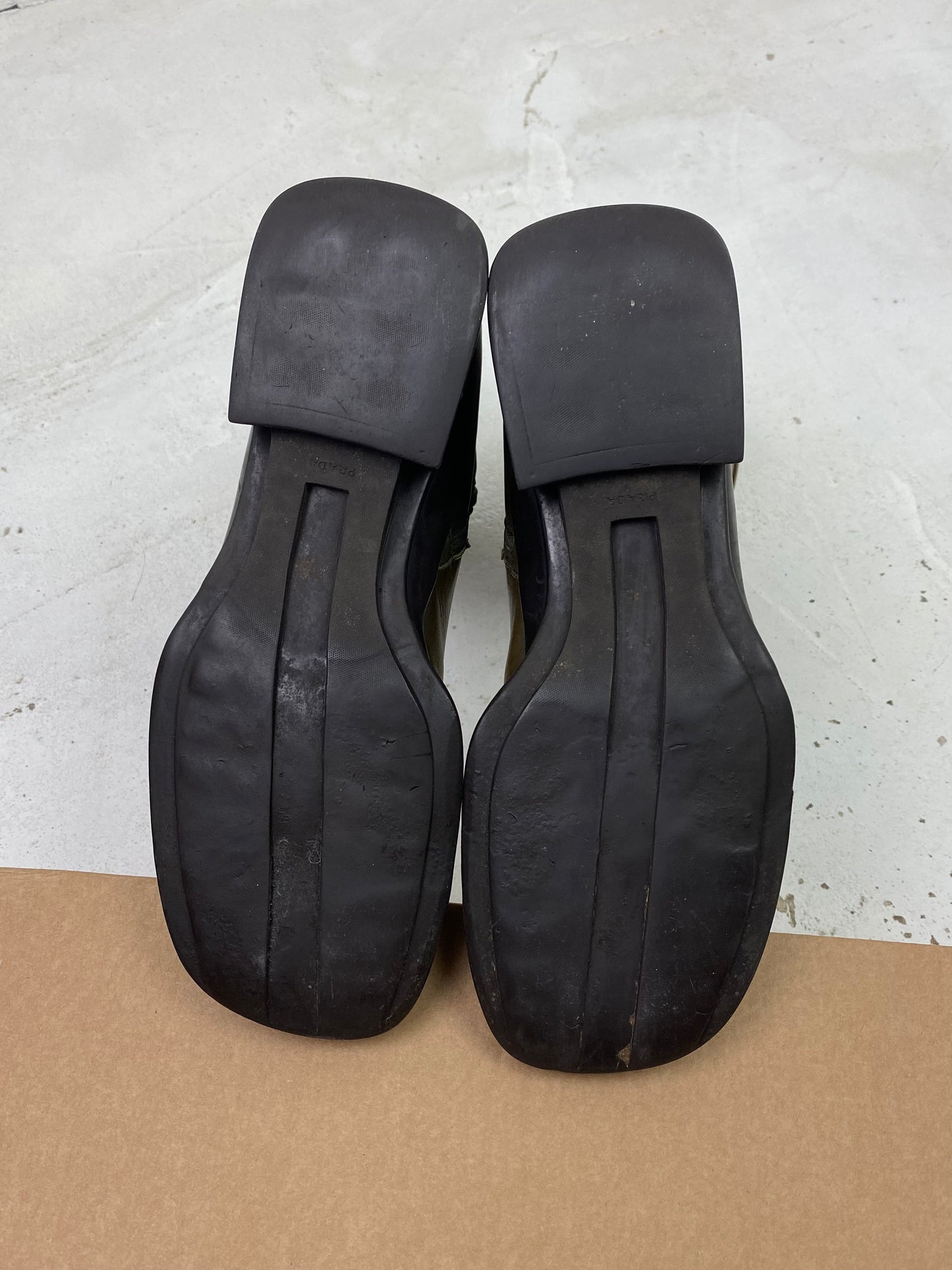 FW 99 Prada Moto Boots