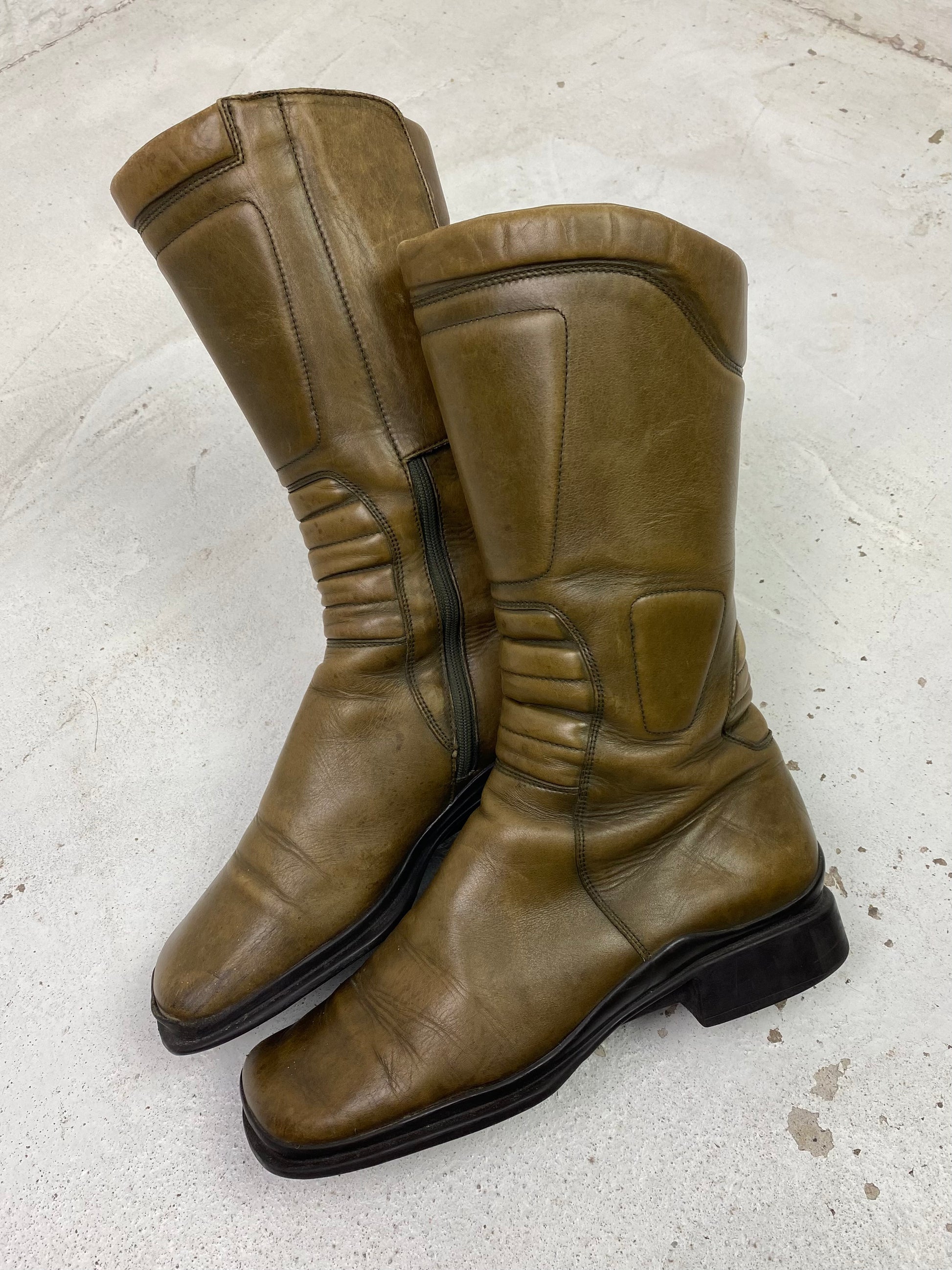 Prada moto boots hotsell