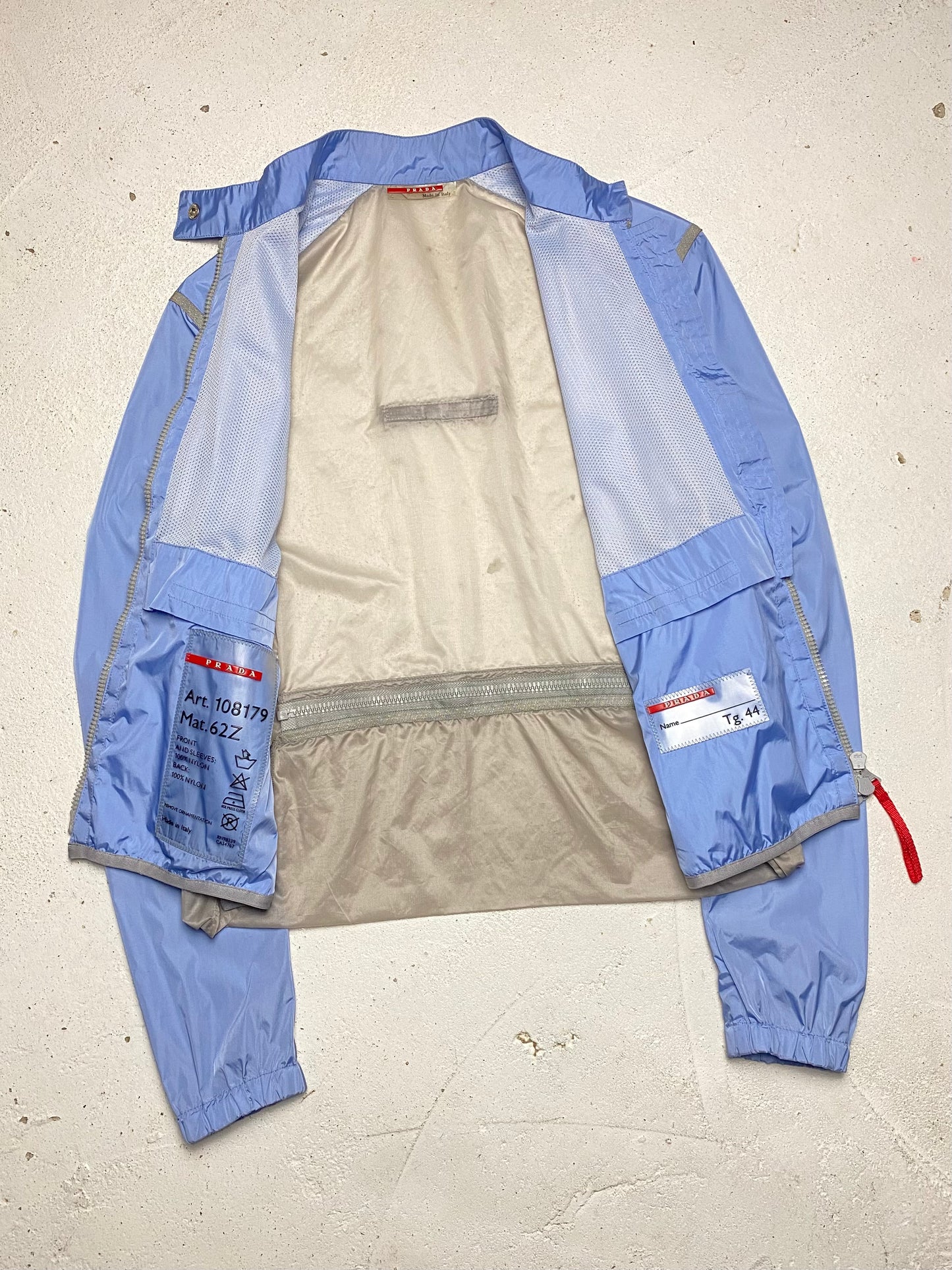 SS 00 Prada Sport Convertible Jacket