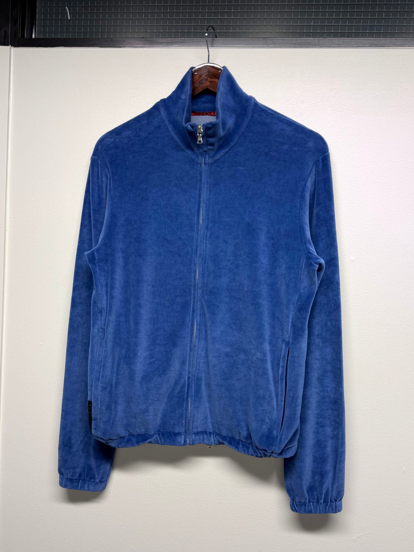 2009 Prada Linea Rossa Velour Tracksuit