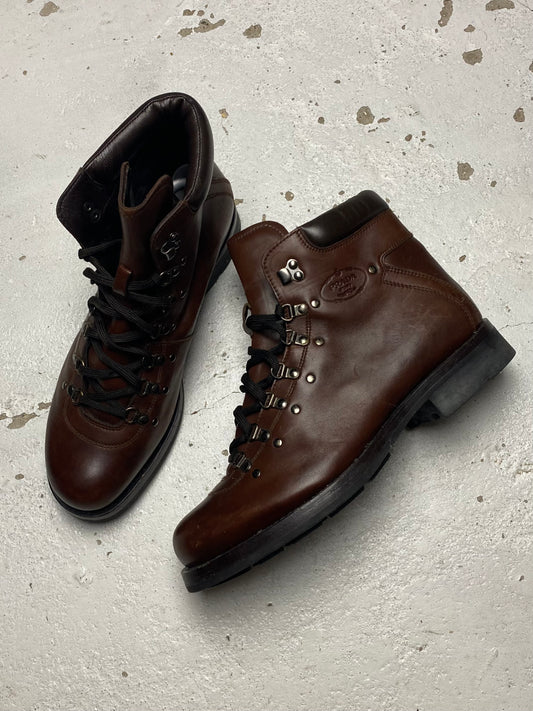 Prada Leather Hiking Boots