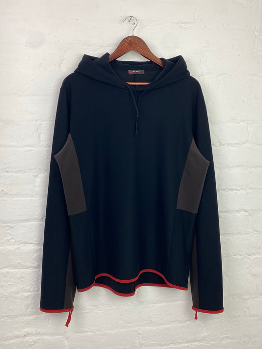 Prada Sport Fleece Hoodie