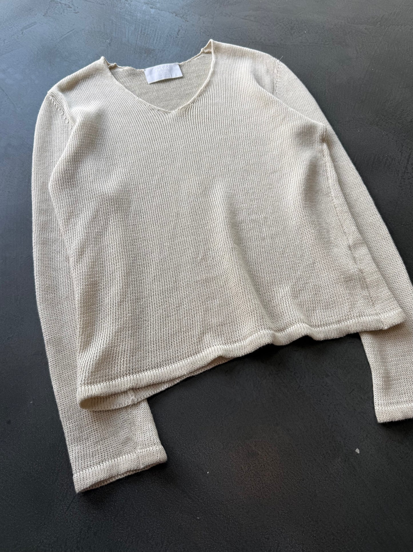SS 98 Prada Linen Knit