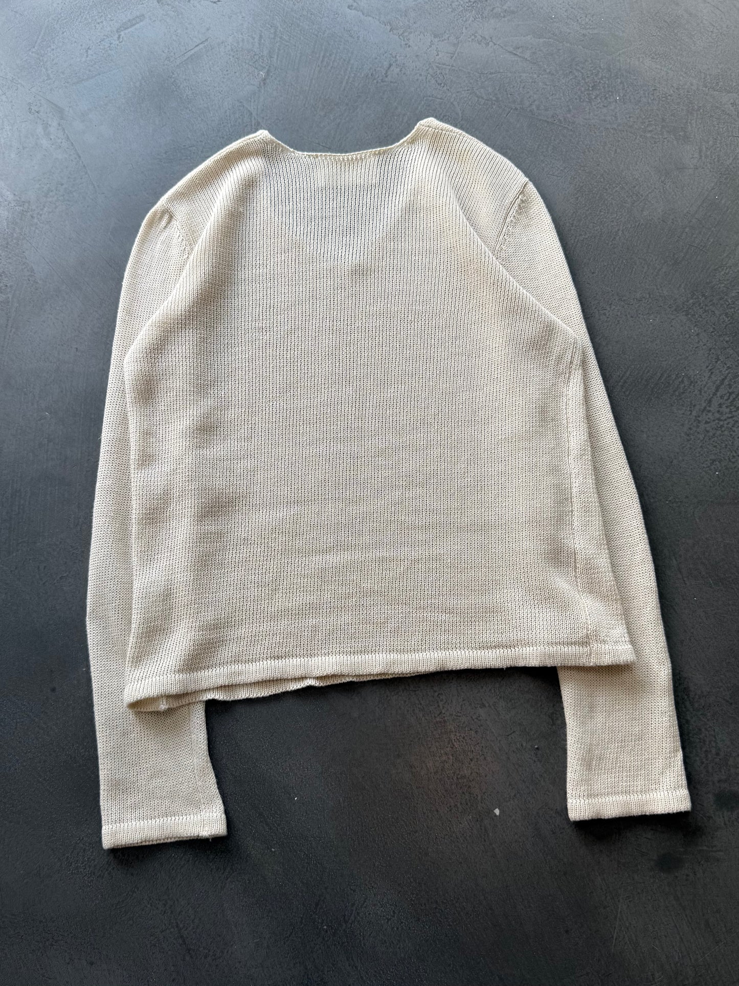 SS 98 Prada Linen Knit