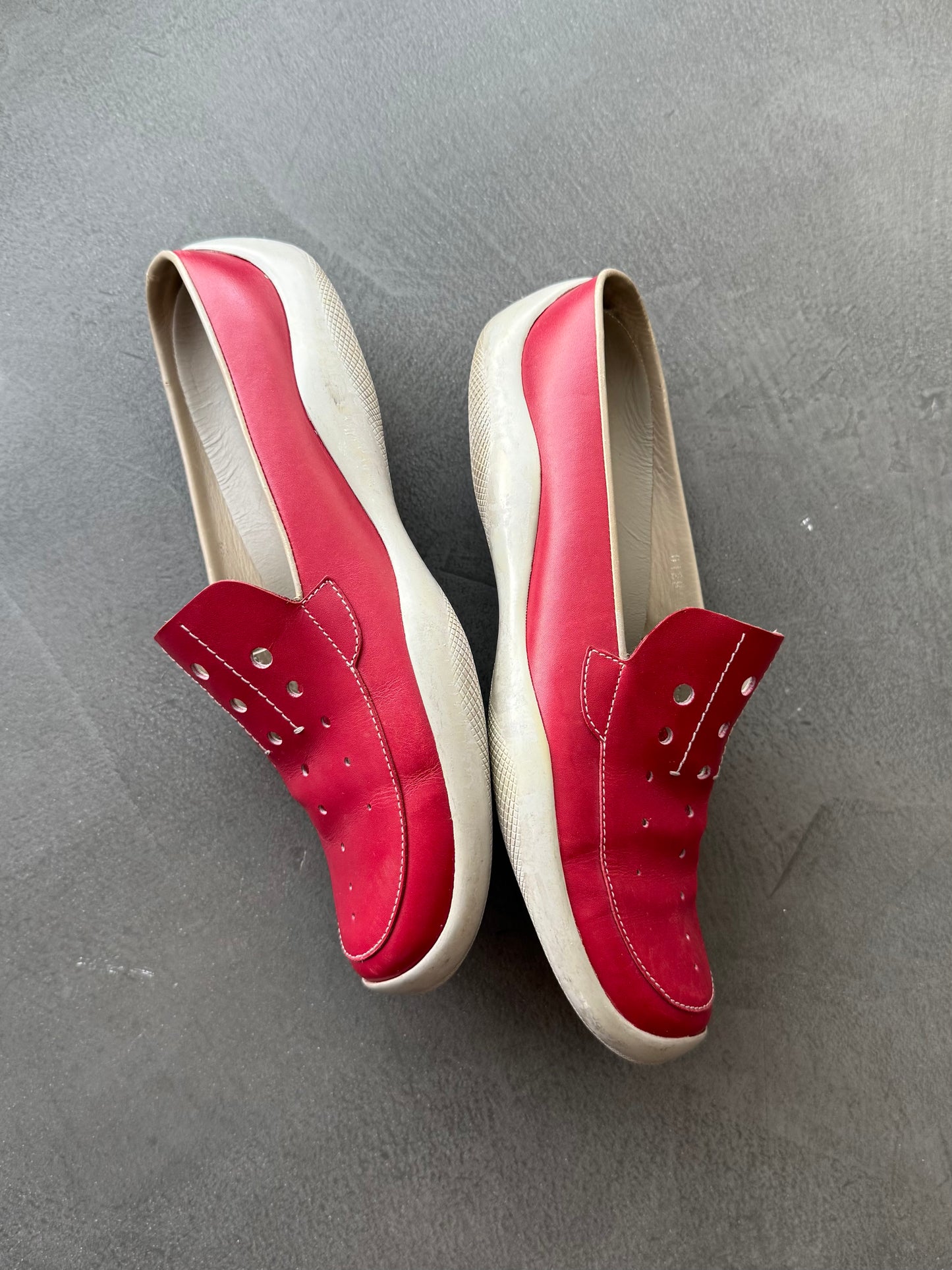 Prada Sport Perforated Mules