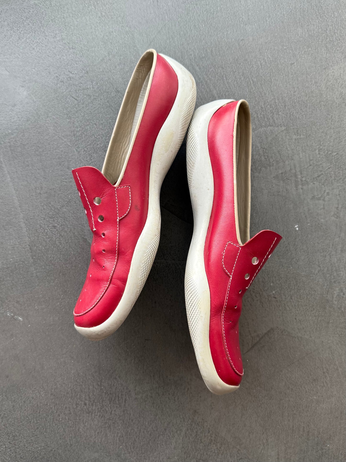 Prada Sport Perforated Mules
