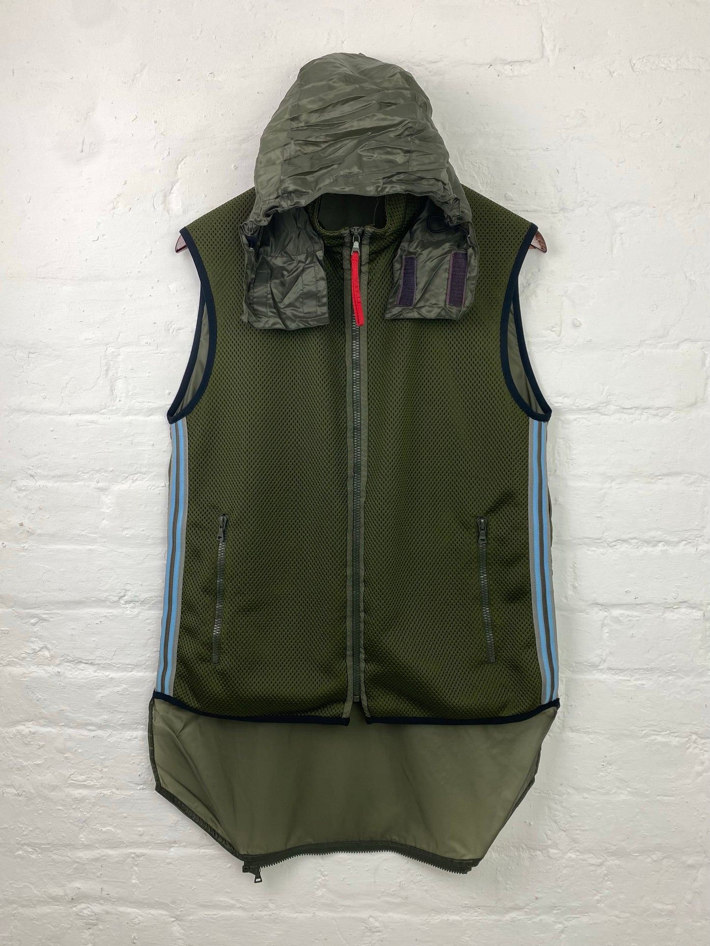 SS 00 Prada Sport Convertible Mesh Vest