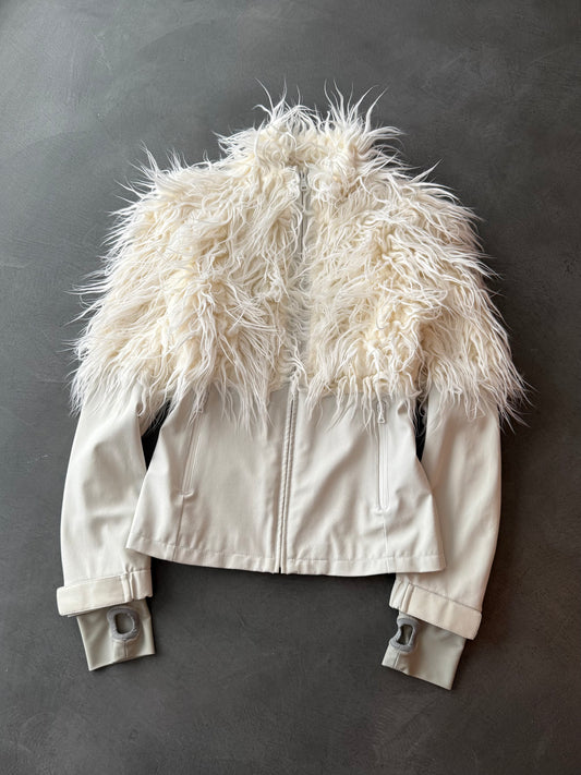 2011 Prada Linea Rossa Faux Fur Ski Jacket
