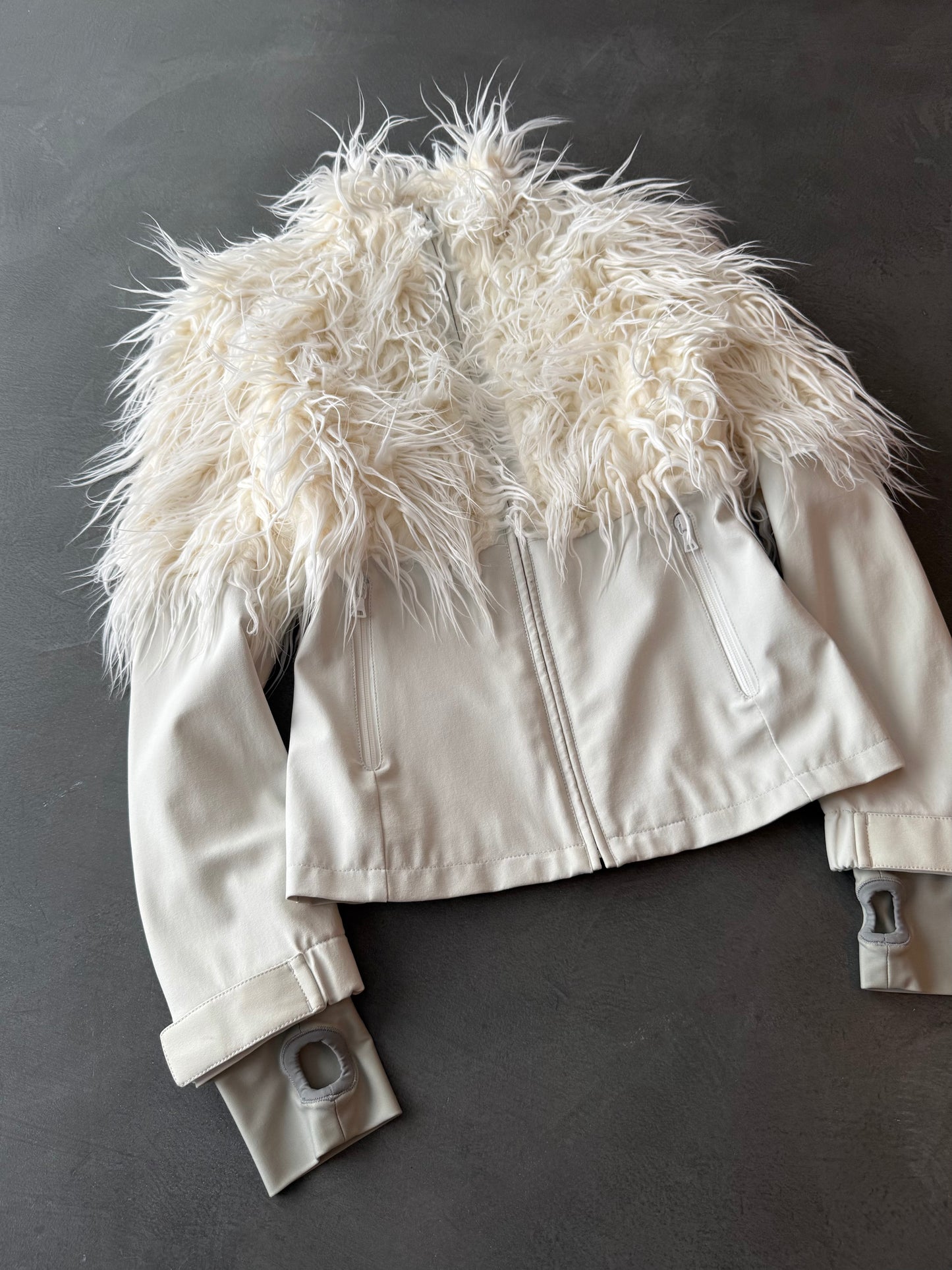 2011 Prada Linea Rossa Faux Fur Ski Jacket