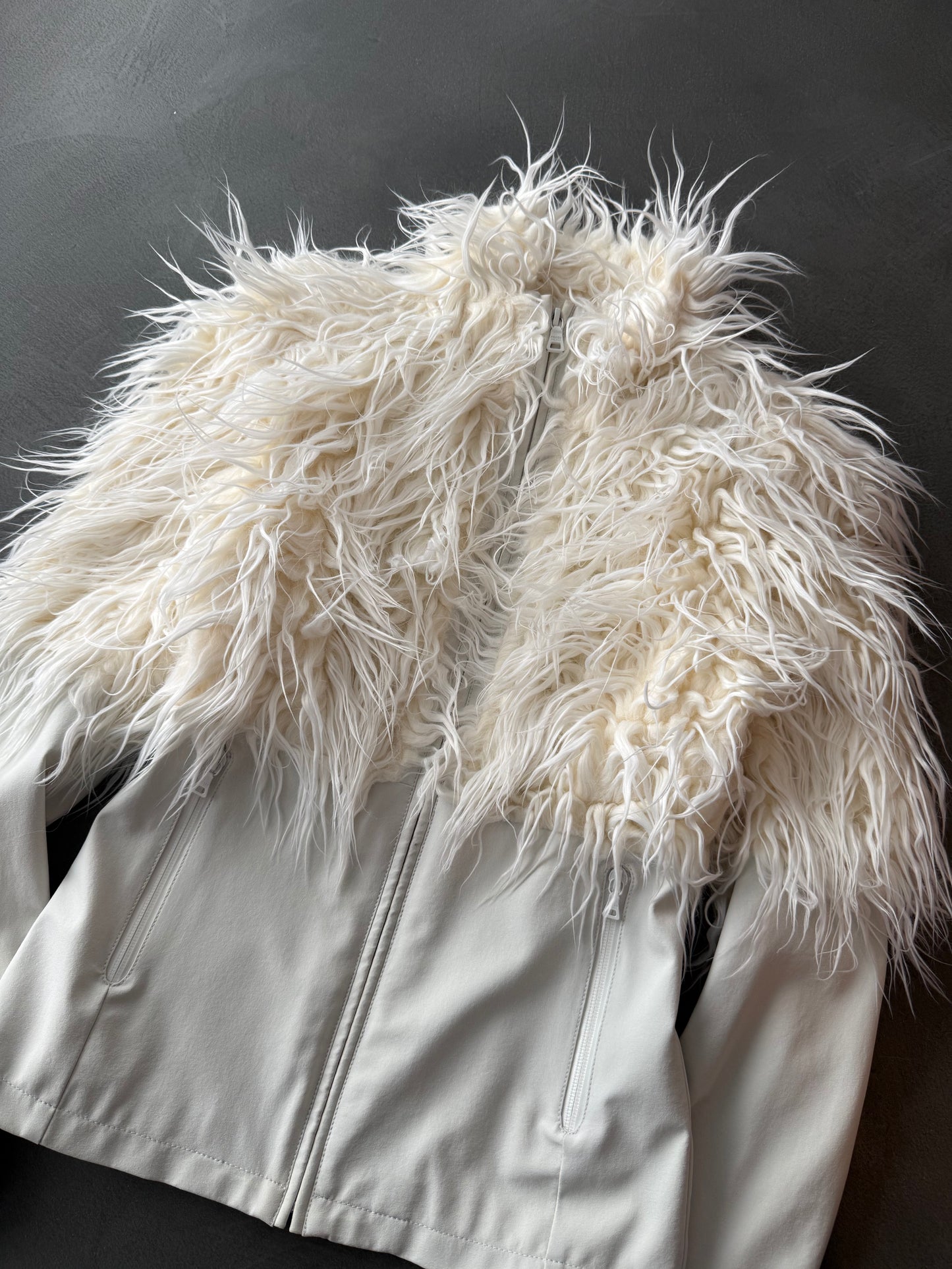 2011 Prada Linea Rossa Faux Fur Ski Jacket