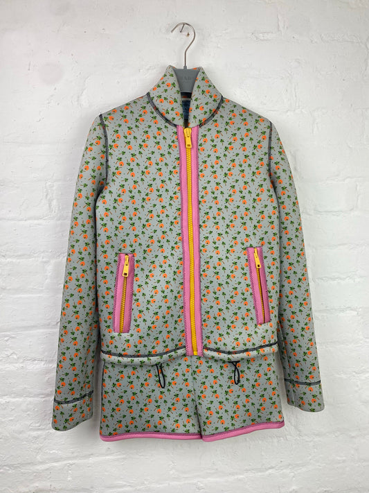 SS 17 Prada Palm Tree Neoprene Set