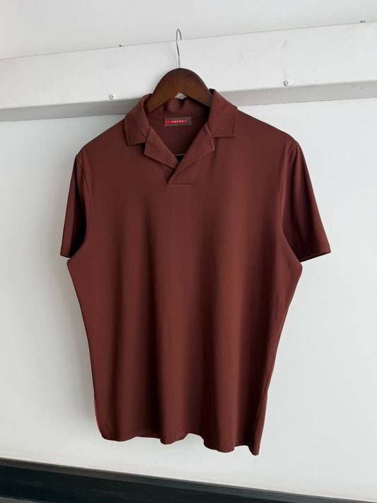 Prada Sport Stretch Nylon Polo