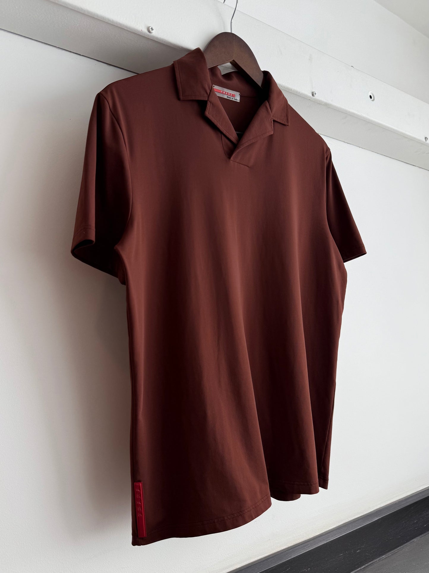 Prada Sport Stretch Nylon Polo