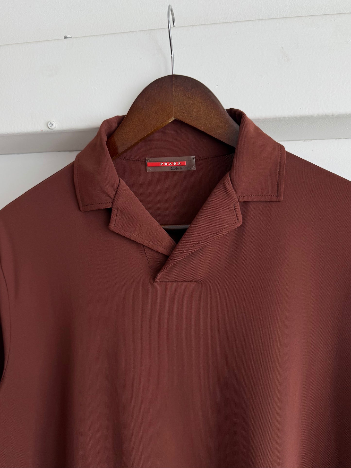 Prada Sport Stretch Nylon Polo
