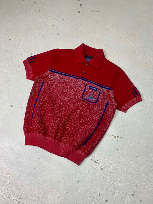 SS 19 Prada Neoprene Polo