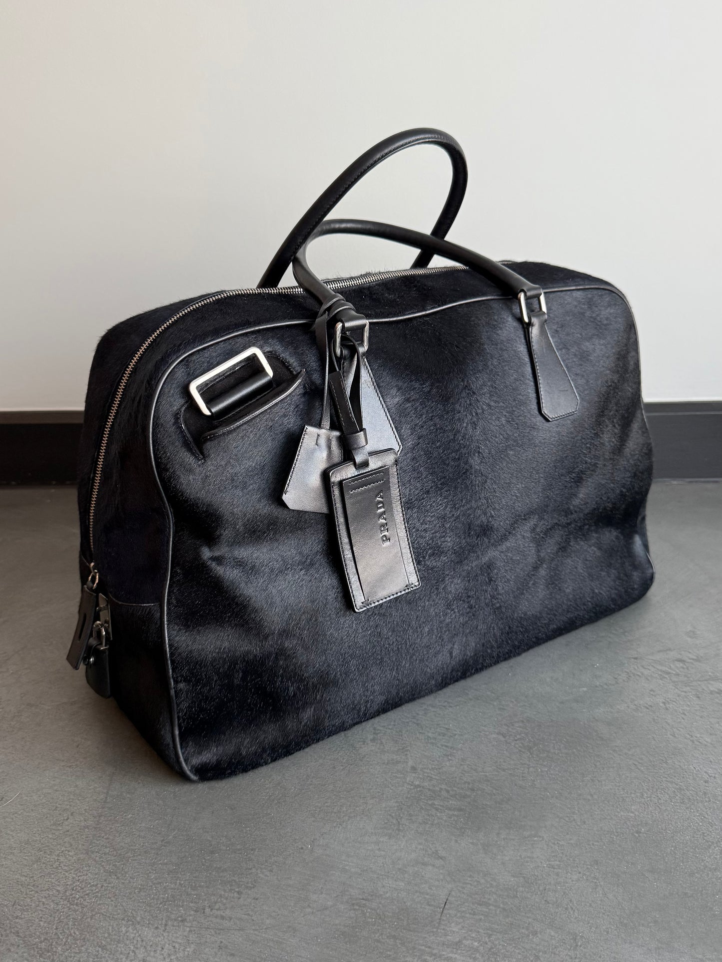 FW 00 Prada Pony Leather Holdall
