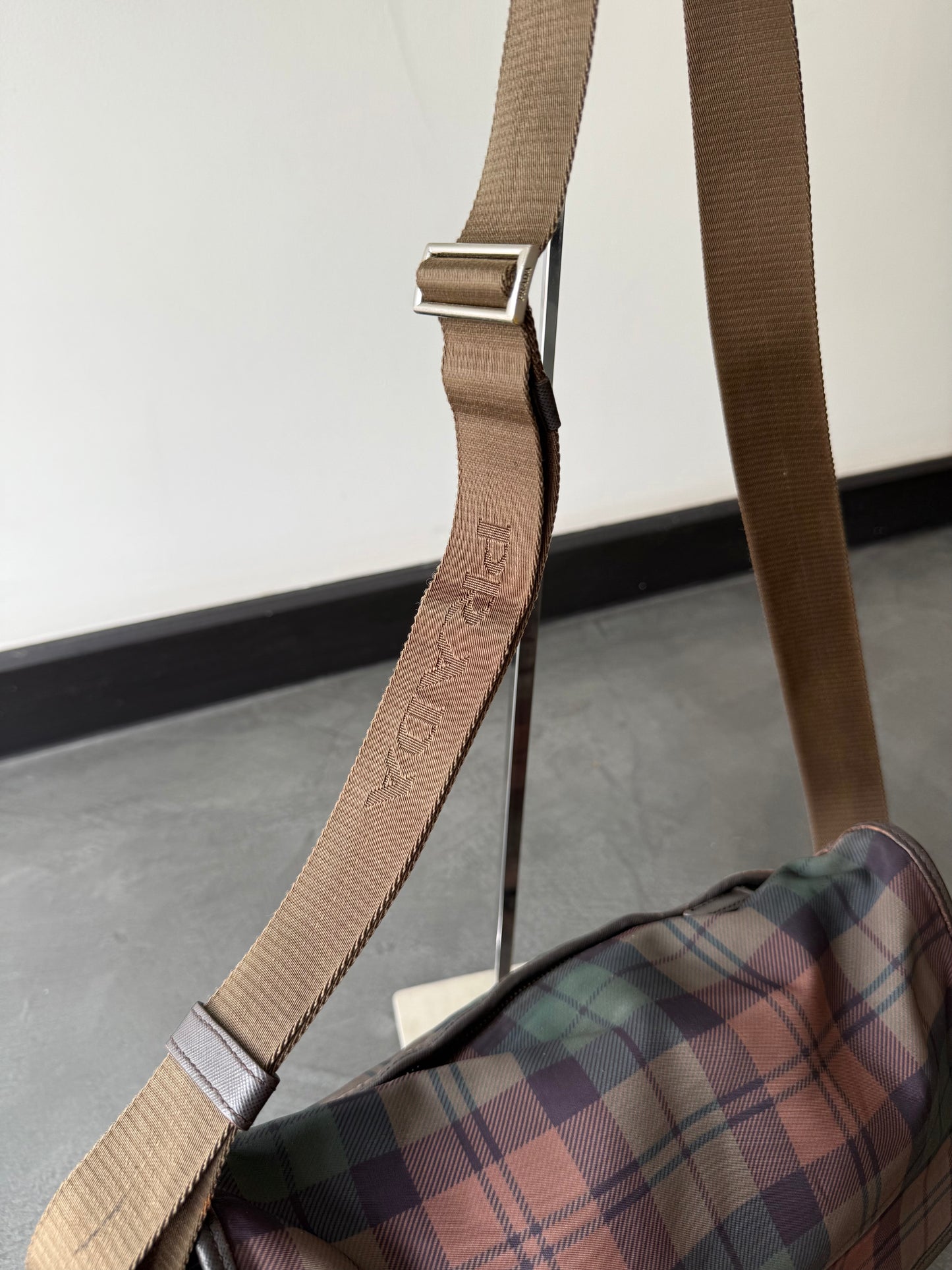 Prada Tartan Sidebag