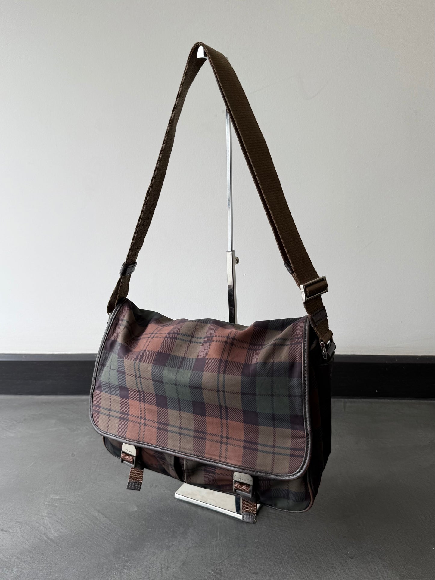 Prada Tartan Sidebag