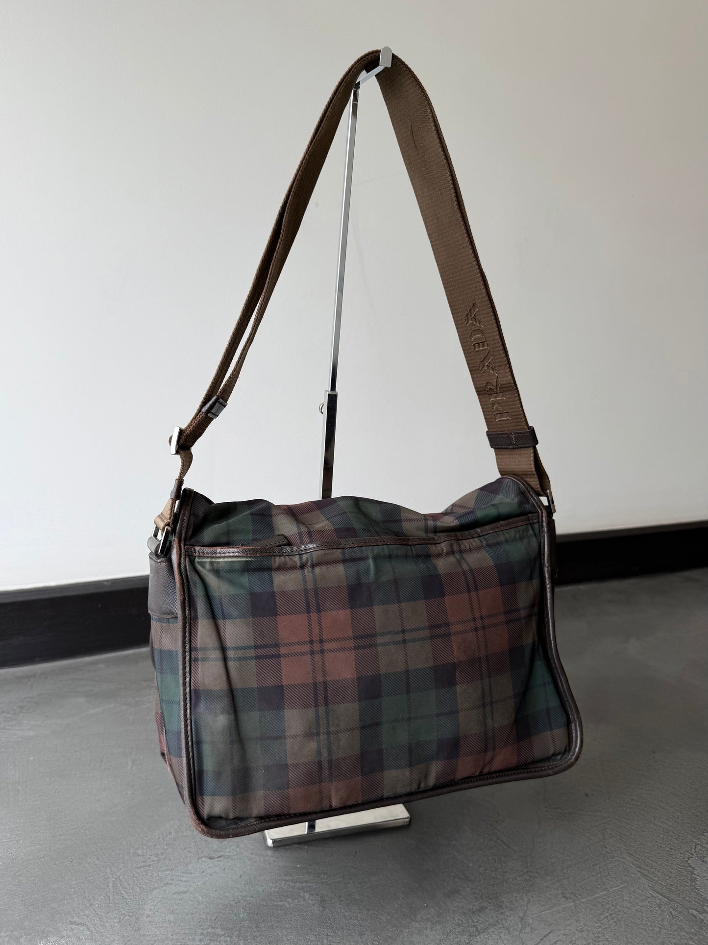 Prada Tartan Sidebag