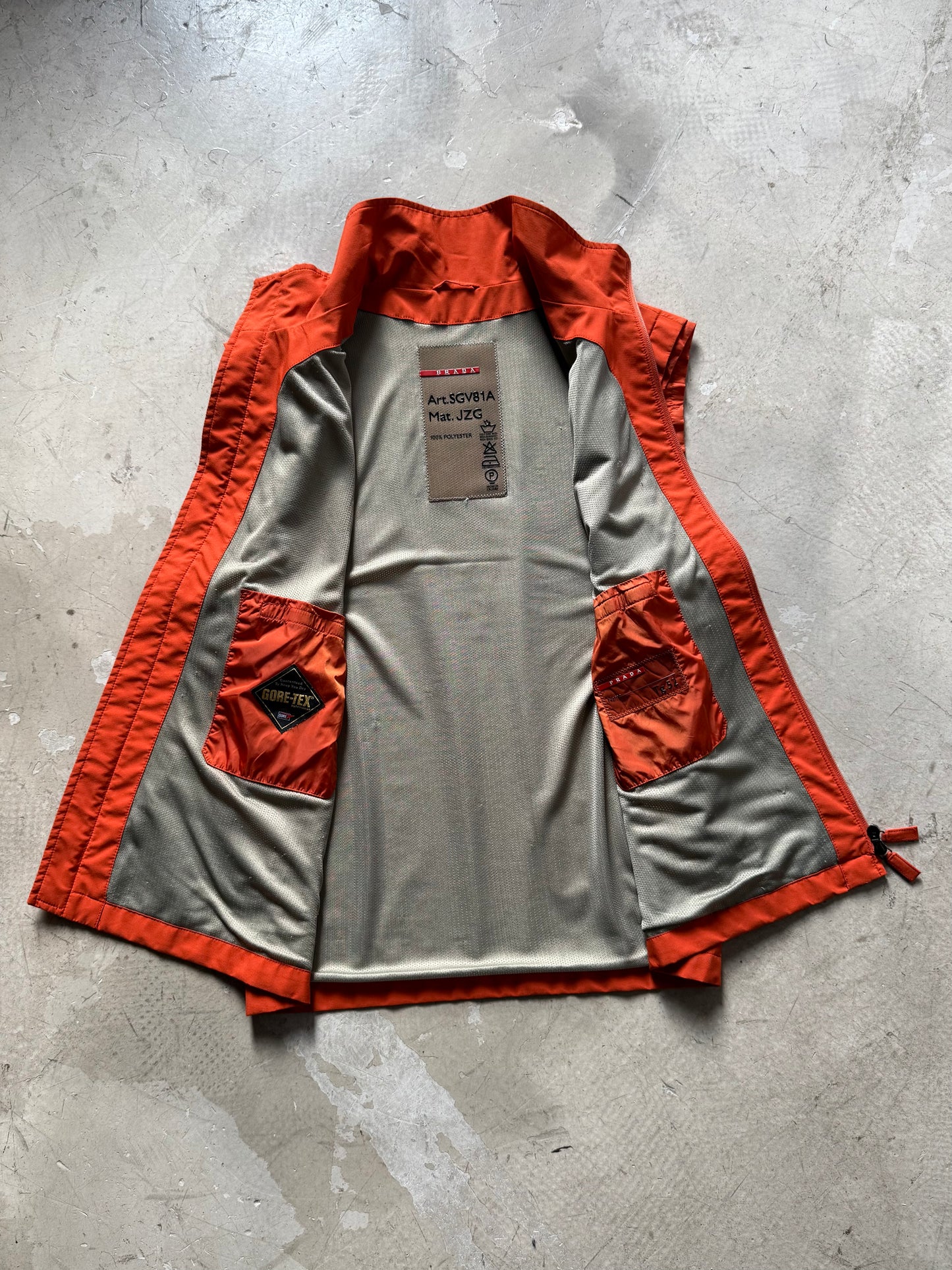 Prada Sport Gore-Tex Gilet