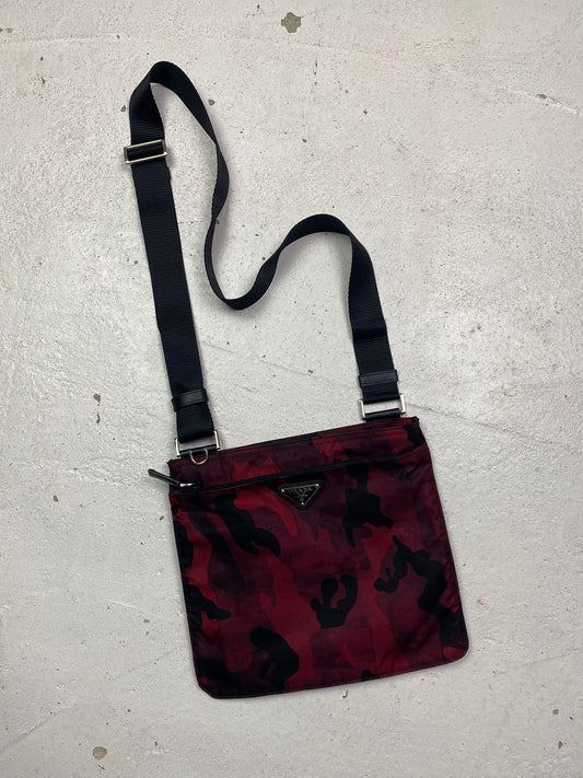 2015 Prada Camo Sidebag