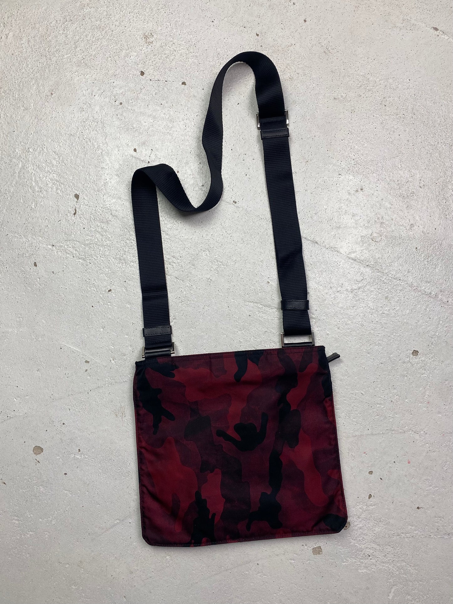 2015 Prada Camo Sidebag