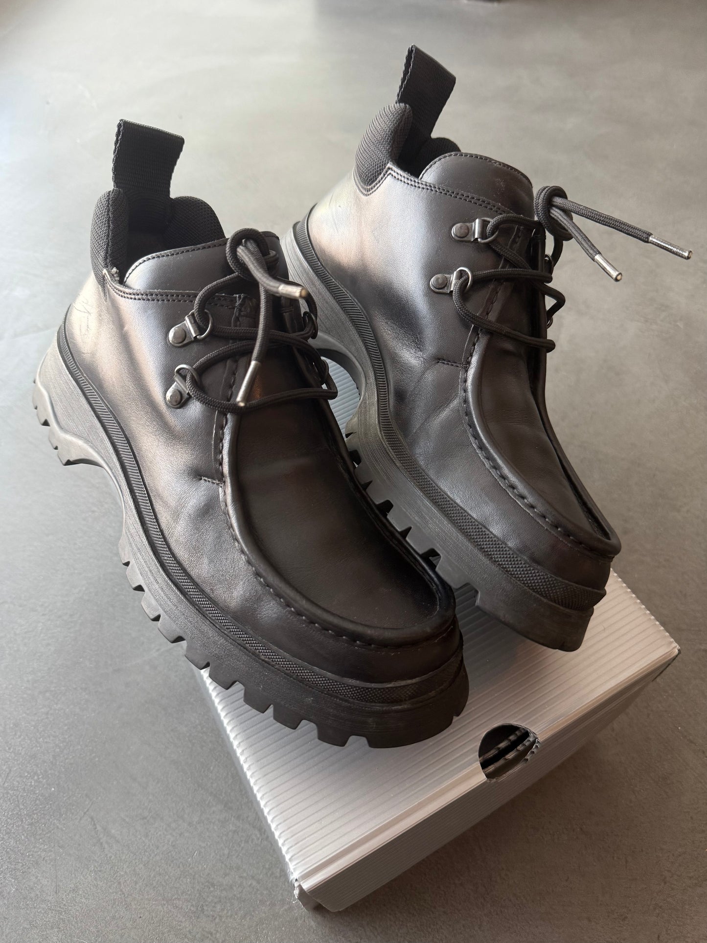 Prada Sport Lug Sole Boots