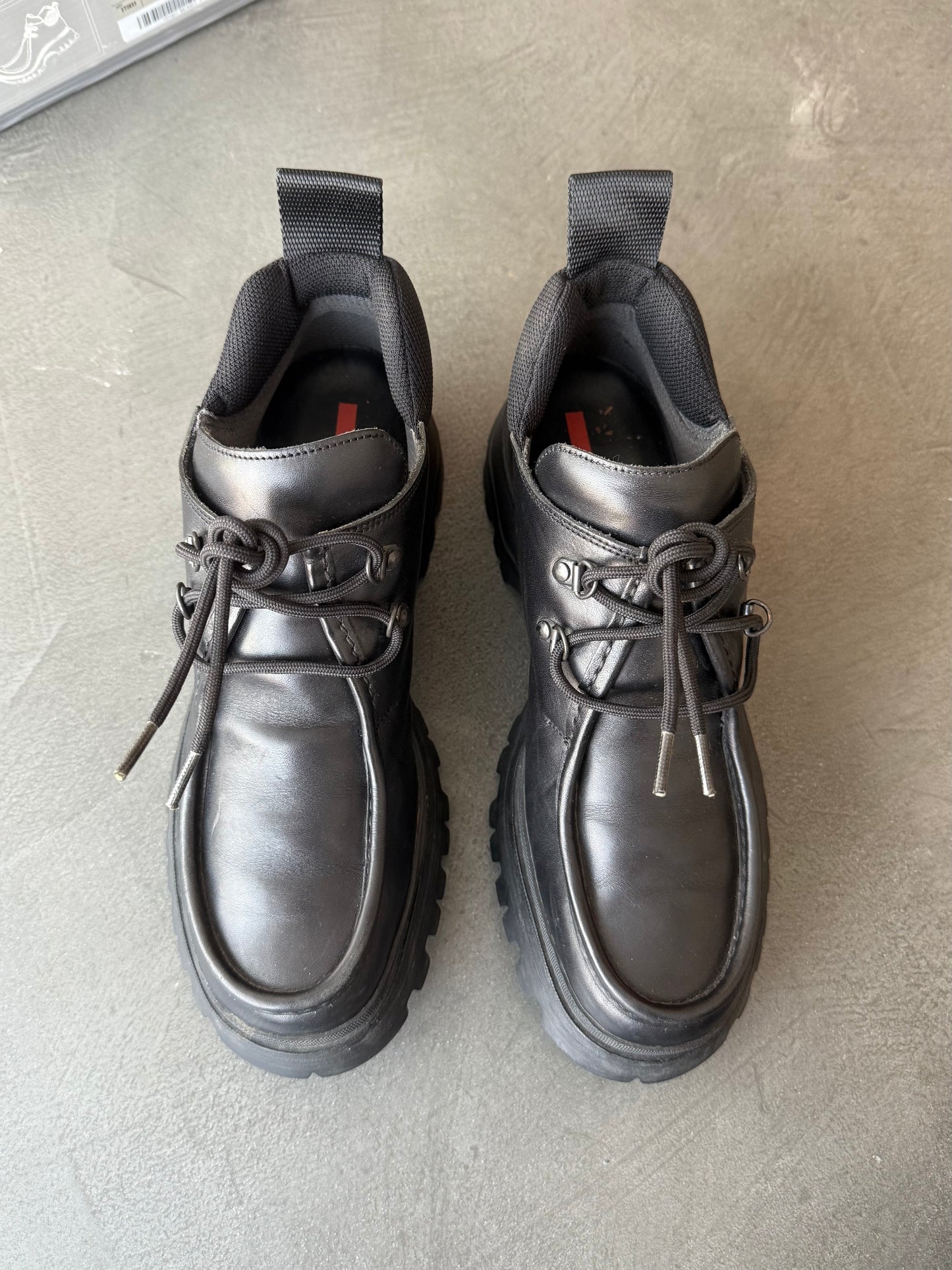 Prada Sport Lug Sole Boots