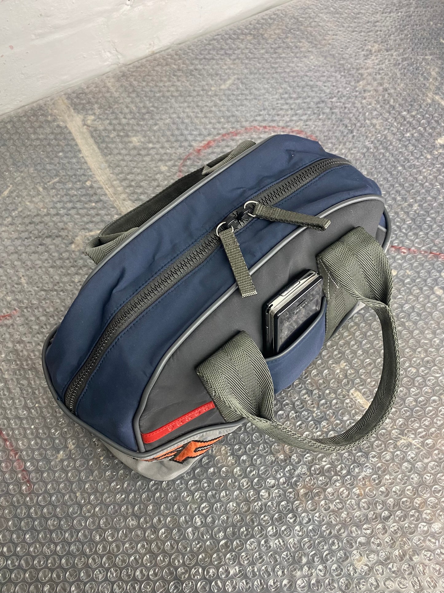 Prada Sport Racer Boston Bag