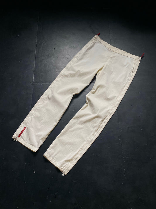 SS 00 Prada Sport Full Zip Trousers