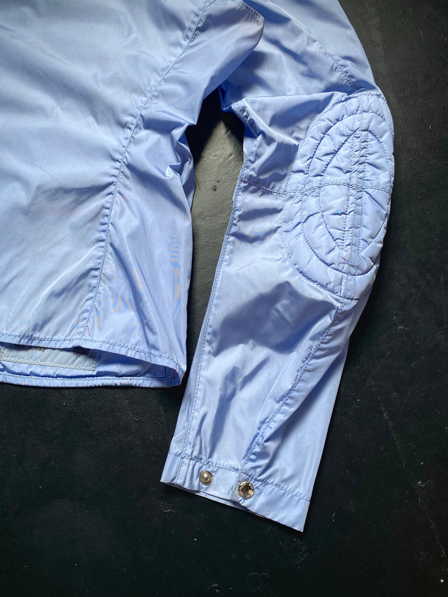 SS 00 Prada Sport Nylon Moto Jacket