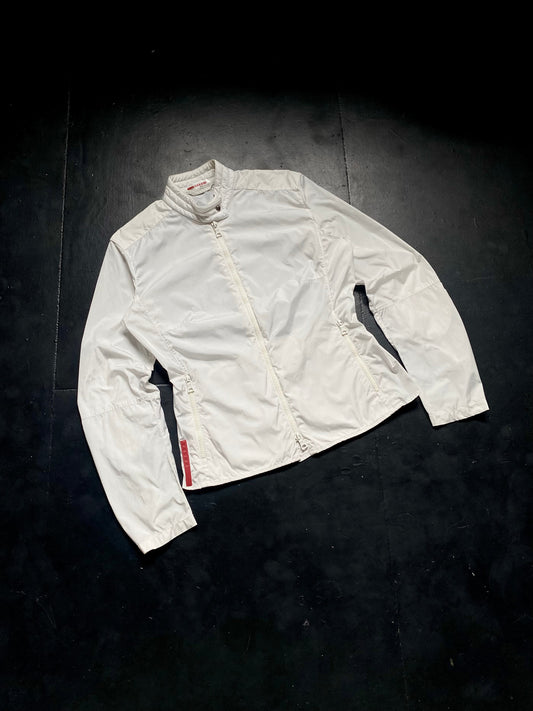 SS 00 Prada Sport Nylon Moto Jacket